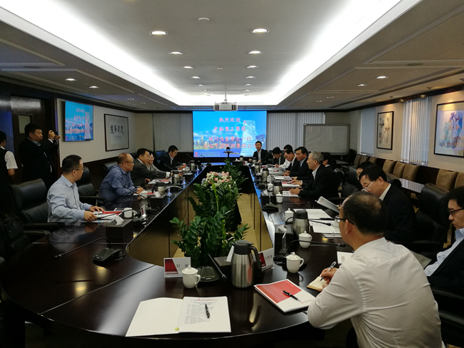 中船重工集團(tuán)胡問鳴董事長一行到訪集團(tuán)（圖）