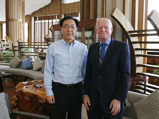 中免集團(tuán)董事長、總經(jīng)理 彭輝接受穆迪報道專訪