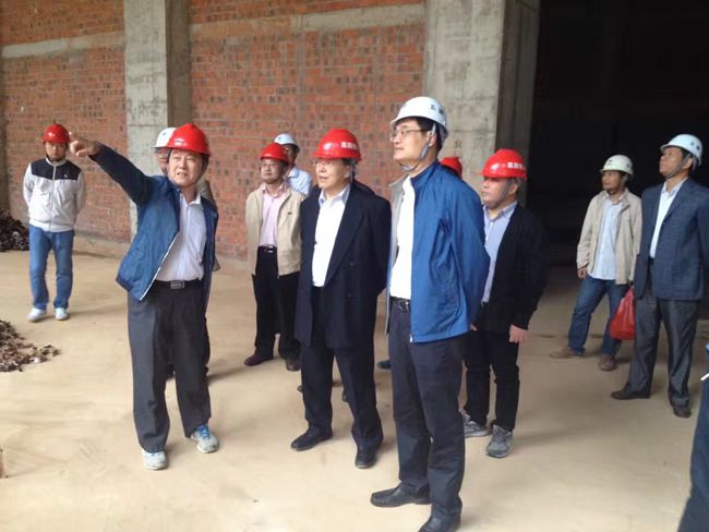 張學(xué)武董事長到廣西南寧荔園維景酒店項目調(diào)研（圖）