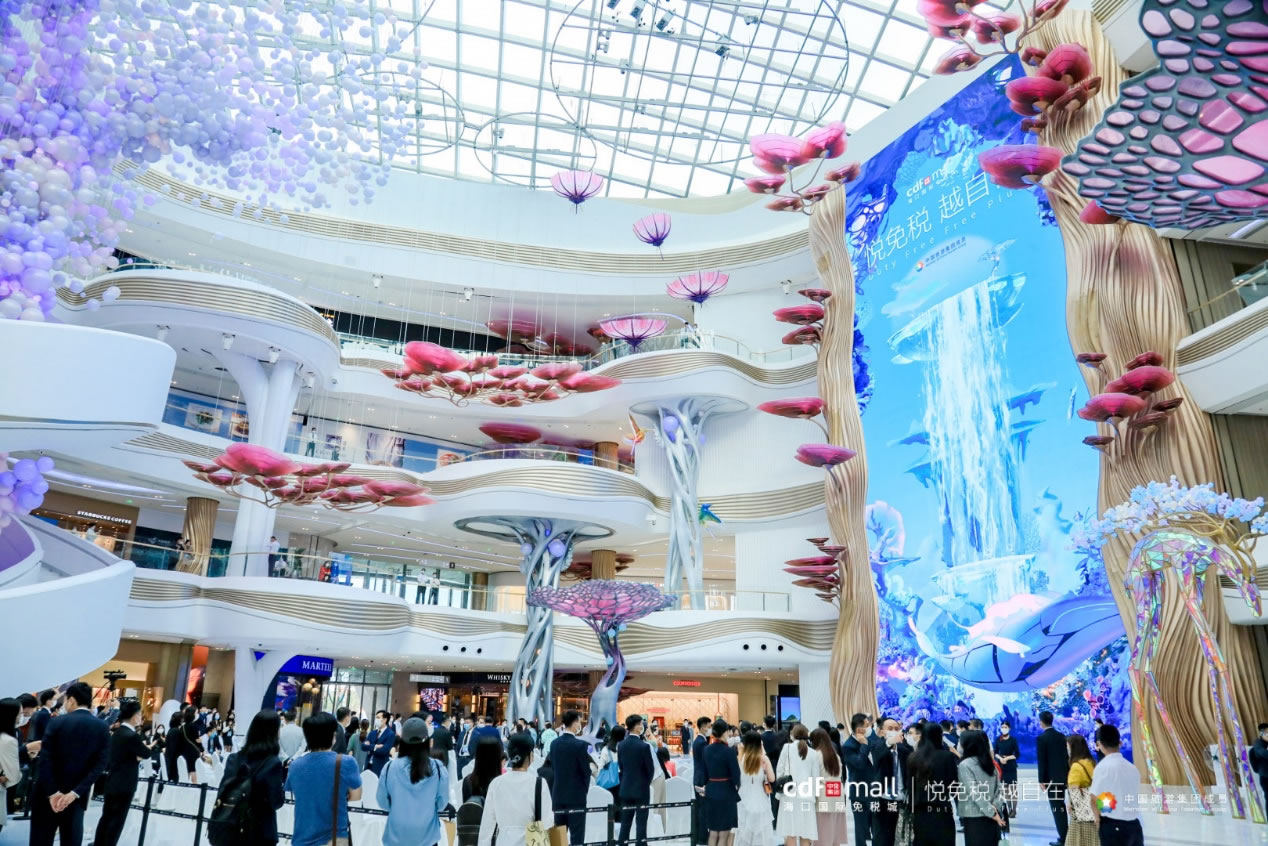 ?？趪H免稅城盛大開業(yè) “獨家”“首店”領(lǐng)銜免稅消費盛宴
